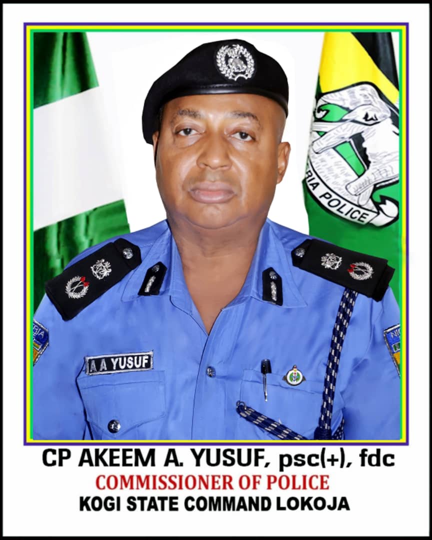 POLICE BANS USE OF COVERED NUMBER PLATES, UNREGISTERED VEHICLES/MOTORCYCLES, SIRENS, REVOLVING LIGHTS IN KOGI
