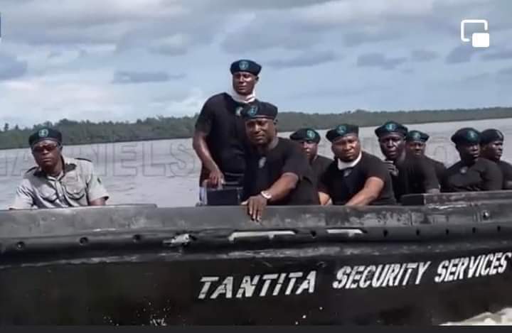 Detained Tantita Security Services Officials by Nigeria Navy Released